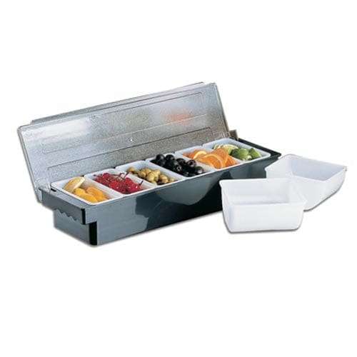 Bar Caddy Deluxe - 6 Division (black) Bcd0006