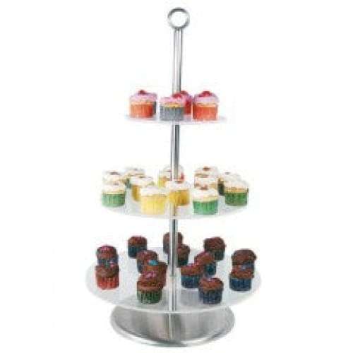Cake Stand Clear 3 Tier 340 x 285 x 190mm Csp2003
