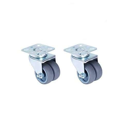 Castor Wheels 75mm X2 No Breaks Gnox1007o7
