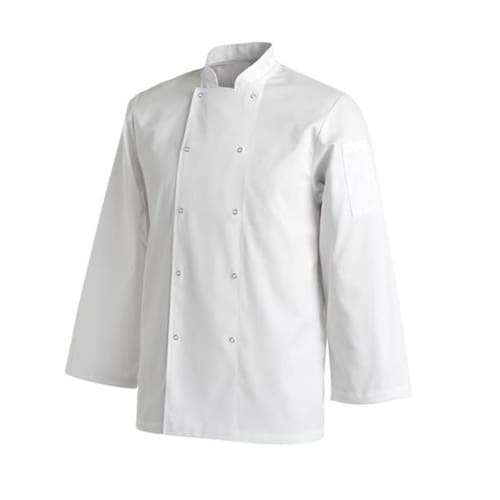 Chefs Uniform Jacket Basic Long - Xx - Large Chef E-quip Uni0015