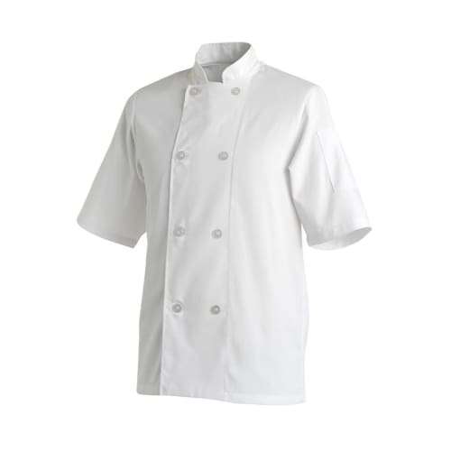 Chefs Uniform Jacket Basic Short - Xx- Large Chef E-quip Uni1025