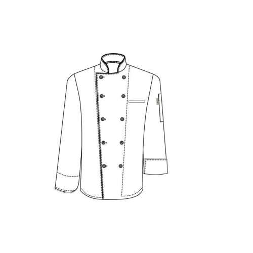 Chefs Uniform Jacket Executive Men Long Medium Chef E-quip Uni2022