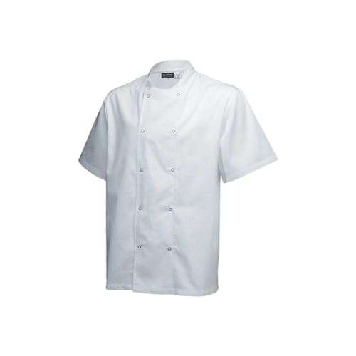 Chefs Uniform Jacket Laundry Coat Short - x - Large Chef E-quip Uni0024