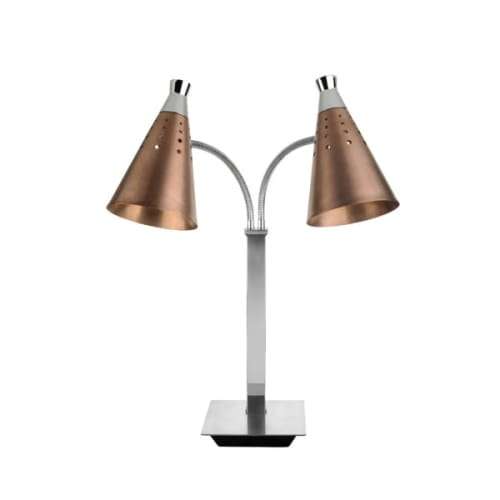 T-collection Heating Lamp Stand Gooseneck 2-light Bronze Vintage 110v & 230v Hlt0760