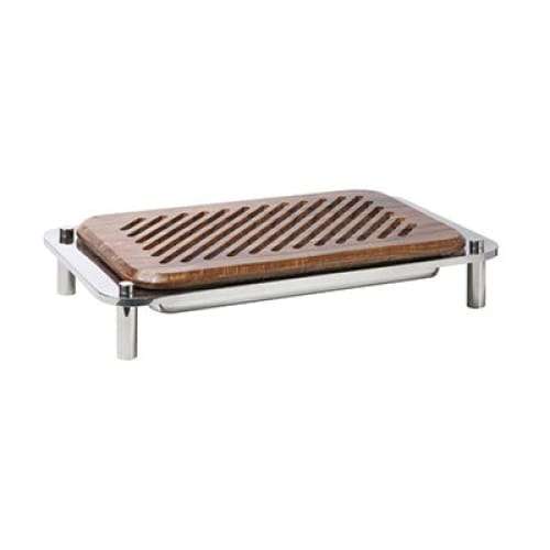 Domino Bread Cutting Board On Stand 615 x 350 x 116mm Dbc0001