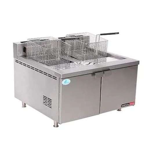 5lt Double Pan Gas Fryer Anvil Ffa4120-r01