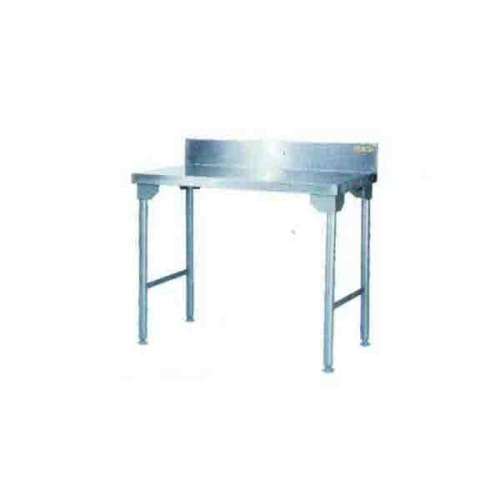 Econo Splash Back Table 1100mm Stainless Steel Legs Pkpsbssl1100