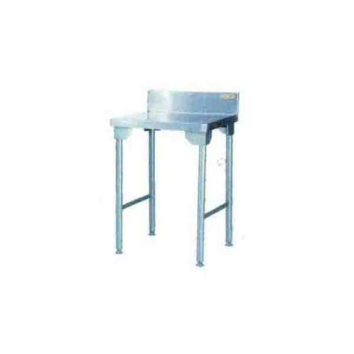 Econo Splash Back Table 650mm Stainless Steel Legs Pkpsbtssl650