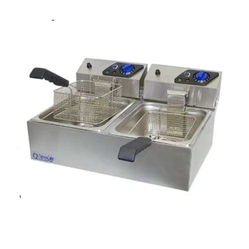6lt Fryer Double Chromecater Fe-6l-2
