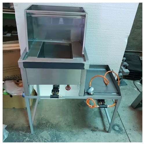 Fryer Flat Top Griller Gas Combo Pkpffcg
