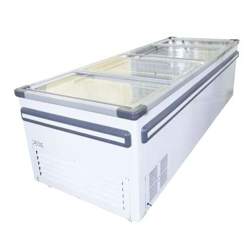 Glass Top Island Freezer 4 Door 1055lt VS2500