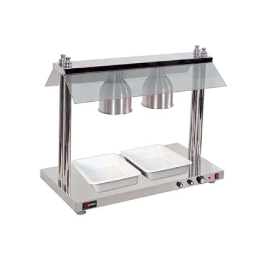 Heated Food Display Station Salvadore 2 Light With Heated Base Css2001