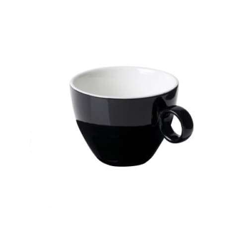 Italian - Black Cappuccino Cup Black 16cl (12) Gs-r808c-b