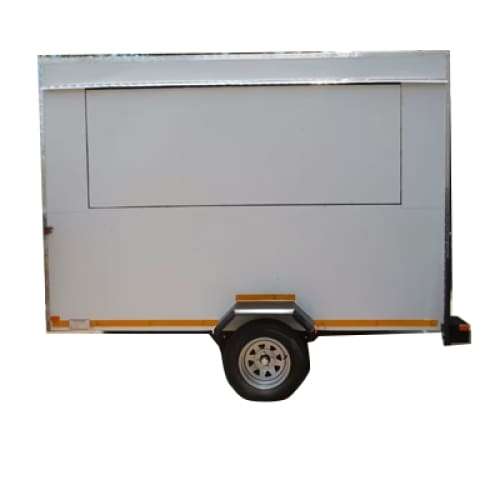 Mobile Kitchen Single Axle Closed Unit 3m X2m x 2m A6 Mksacu3x2m