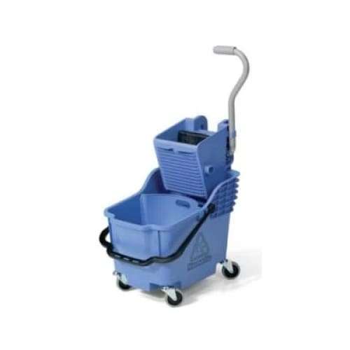 Numatic Plastic Bucket & Wringer Blue Dual Compartment Npb0002