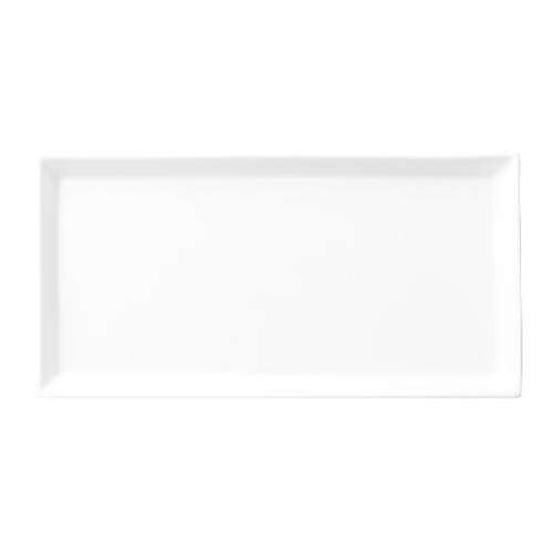 Olive - White - Rectangular Plate 27cm (12) Laol1703027
