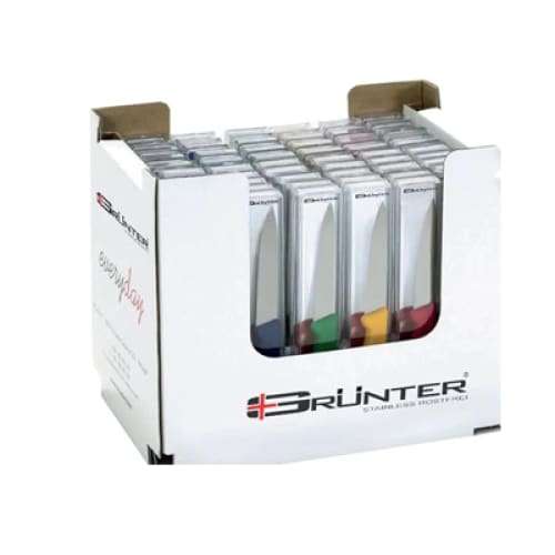 Paring Knife 100mm Colour Box Set 60pc Kng0002