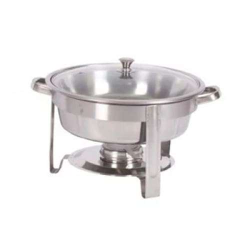 4lt Polished Chafing Dish Global Cds1004