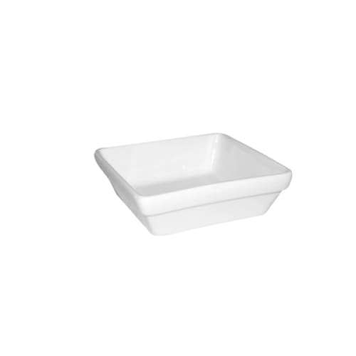 Prima - White - Stacking Square Server 10 x 10cm (24) Da-1084