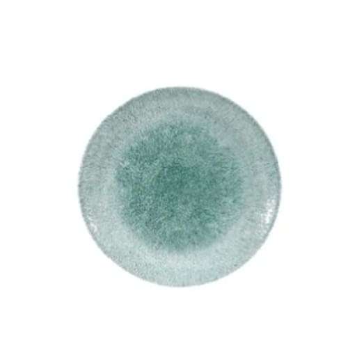 Raku Jade Green Coupe Plate 28.8cm (12) Cc-rkjg-ev11.1