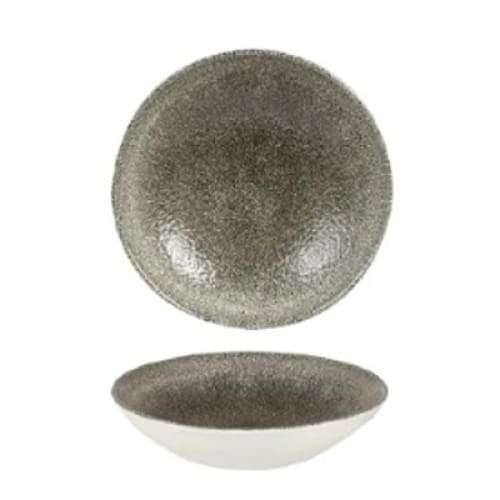 Raku Quartz Black Coupe Bowl 18.2cm (12) Cc-rkbq-evb7.1