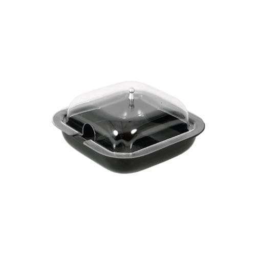 Saladware - Salad Bowl Black 250 x 250 x 65mm Sbs0004