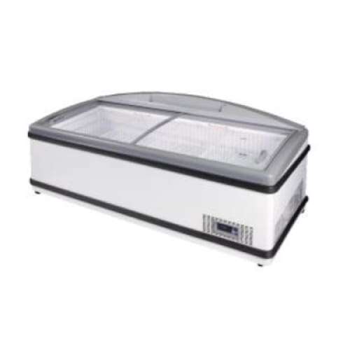Lsl Self Contained Glass Top Freezer Crown End Smr1940