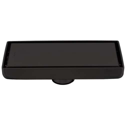 Shower Waste Matt Black Chromecater Mbd-11