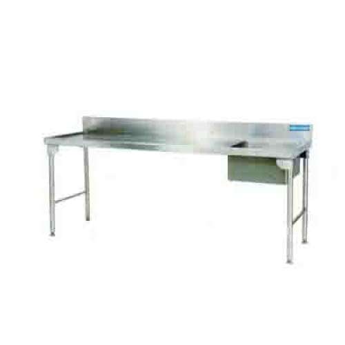 Single Bowl Sink 2300mm S/steel Legs Left Ezwh1008o7