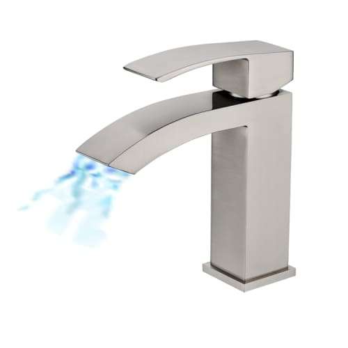 Single Lever Big Square Spout Basin Mixer Copper Chromecater Ssf-23