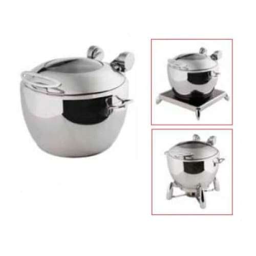 Smart w Soup Urn With Glass Lid 474 x 434 x 303mm 10lt Ssu0010