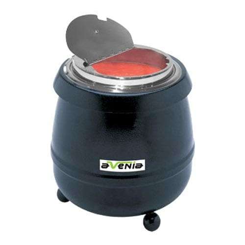 Soup Kettle Black Avenia 11lt Skd0008