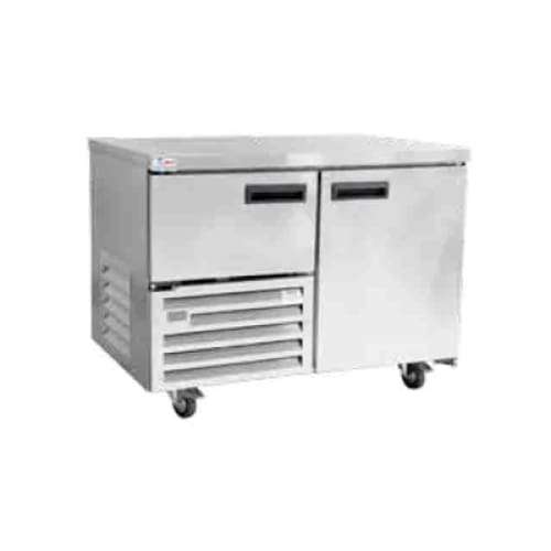 Stainless Steel Underbar Fridge Self Contained Cabinet 1.5 Door Qub4s/ch