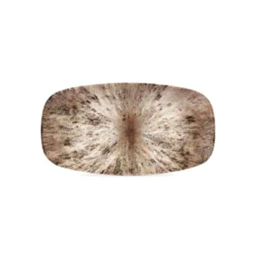 Stone Zircon Brown Oblong Chefs Plate 30 x 15.3cm (12) Cc-stzb-xo11.1