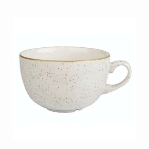 Stonecast - Barley White Cappuccino Cup 22.7cl (12) Cc-swhs-cb20.1