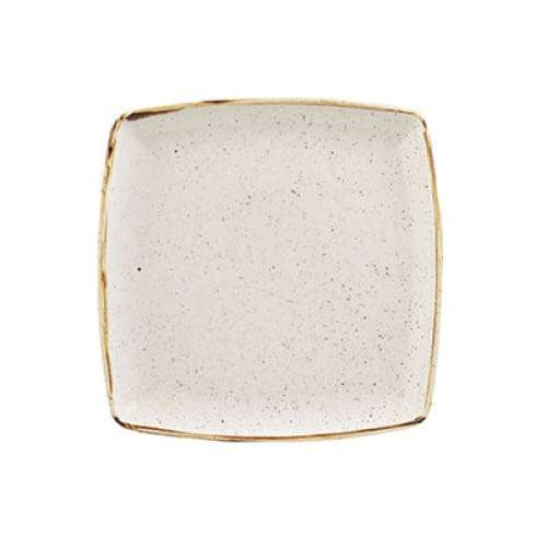 Stonecast - Barley White Deep Square Plate 26.8cm (6) Cc-swhs-ds10.1