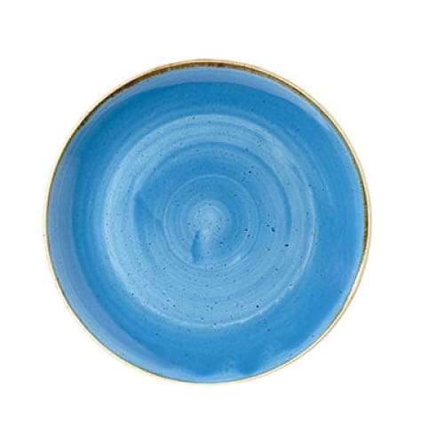 Stonecast - Cornflower Blue Coupe Plate 26cm (12) Cc-scfs-ev10.1