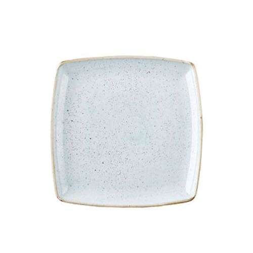 Stonecast - Duck Egg Blue Deep Square Plate 26.8cm (6) Cc-sdes-ds10.1