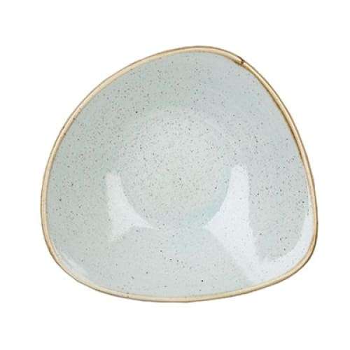 Stonecast - Duck Egg Blue Triangle Bowl 23.5cm (12) Cc-sdes-trb9.1