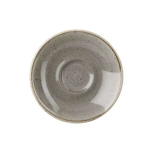 Stonecast - Peppercorn Grey Espresso Saucer 11.8cm (12) Cc-spgs-ess.1
