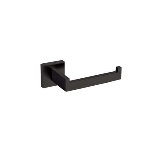 Toilet Roll Holder 140mm Matt Black Chromecater Mba-2