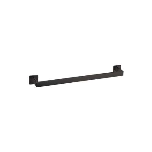 Towel Rail Single Matt Black Chromecater Mba-6