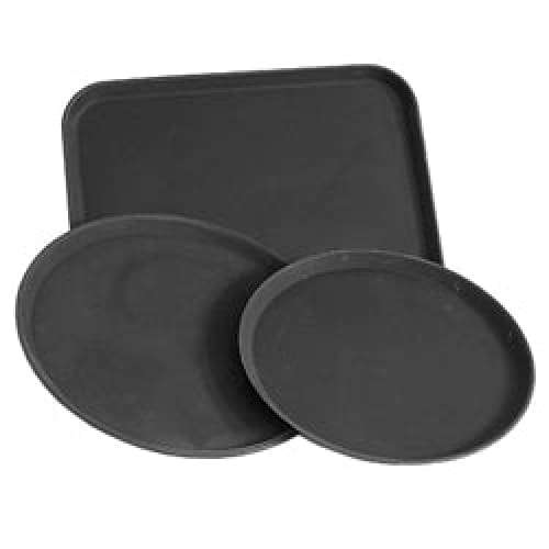 Tray Rectangular Utility (black) 380 x 510mm Trn0380