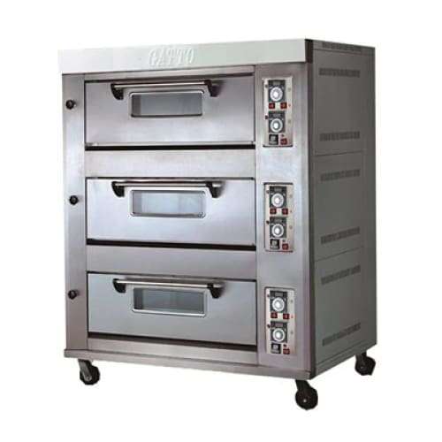 Triple Deck Oven Gas 6 Pans Xyx-60a