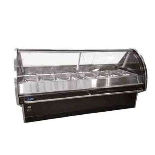 Pie Warmer Curved Glass 1.8m Cgpw1830