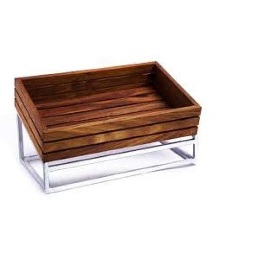 Wood Display Basket (400 x 300 x 70mm) Infiniti - Wdb0400