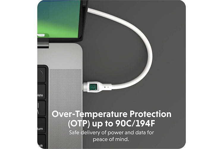 Over-Temperature Protection (OTP) up to 90Â°C/194Â°F
