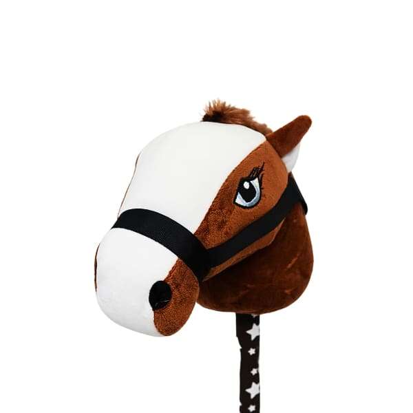Xtreme Xccessories Dark Brown and White Hobby Horse