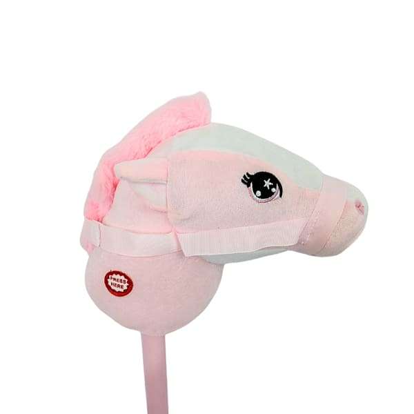 Xtreme Xccessories Pastel Pink Horse Riding Stick, Plush Horse Stick