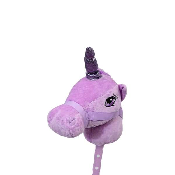 Xtreme Xccessories Plush Unicorn Head On A Stick Hobby Horse with sounds